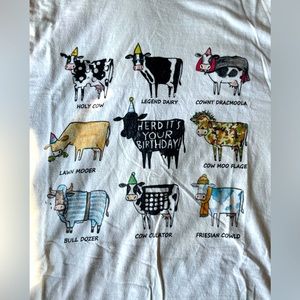 SOLD- Moo moo T-shirt